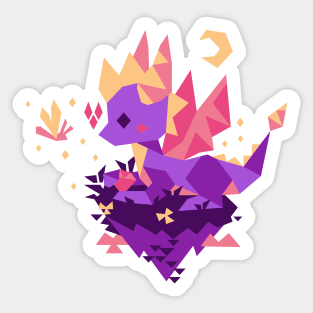 Tiny Spyro Sticker